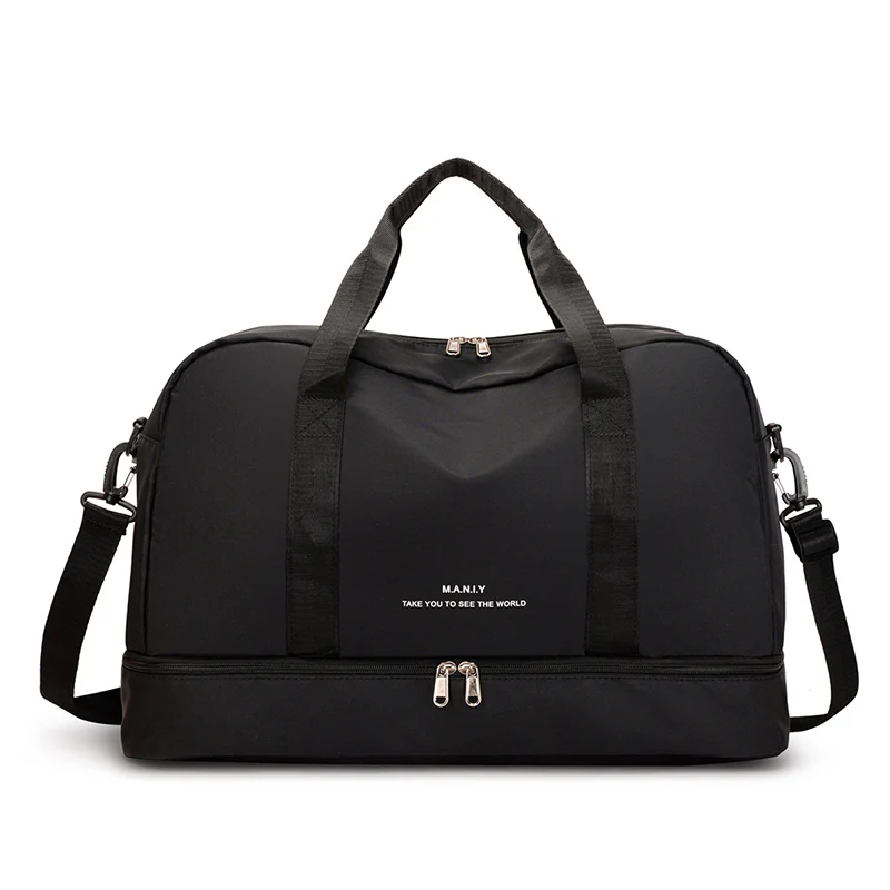 BOLSO DE VIAJE GRANDE DE NYLON IMPERMEABLE