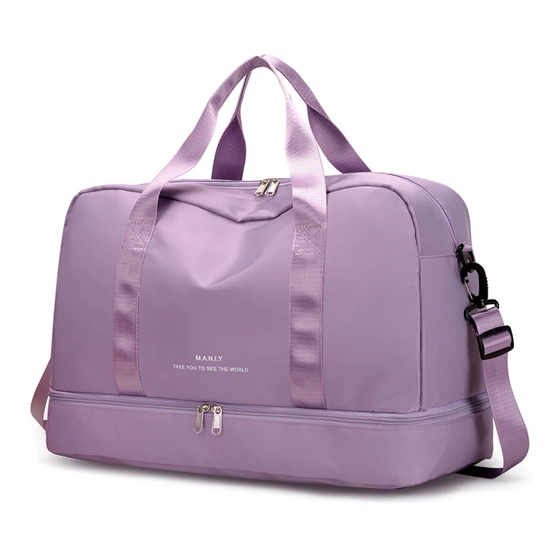 BOLSO DE VIAJE GRANDE DE NYLON IMPERMEABLE