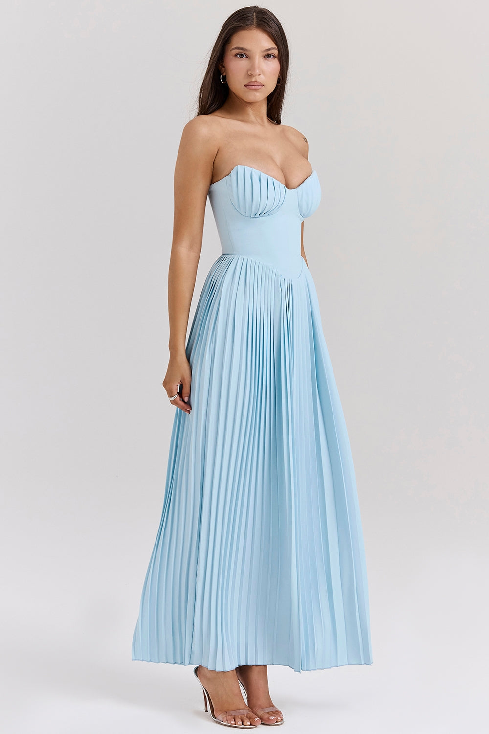 NEREA  VESTIDO ELEGANTE PALABRA HONOR