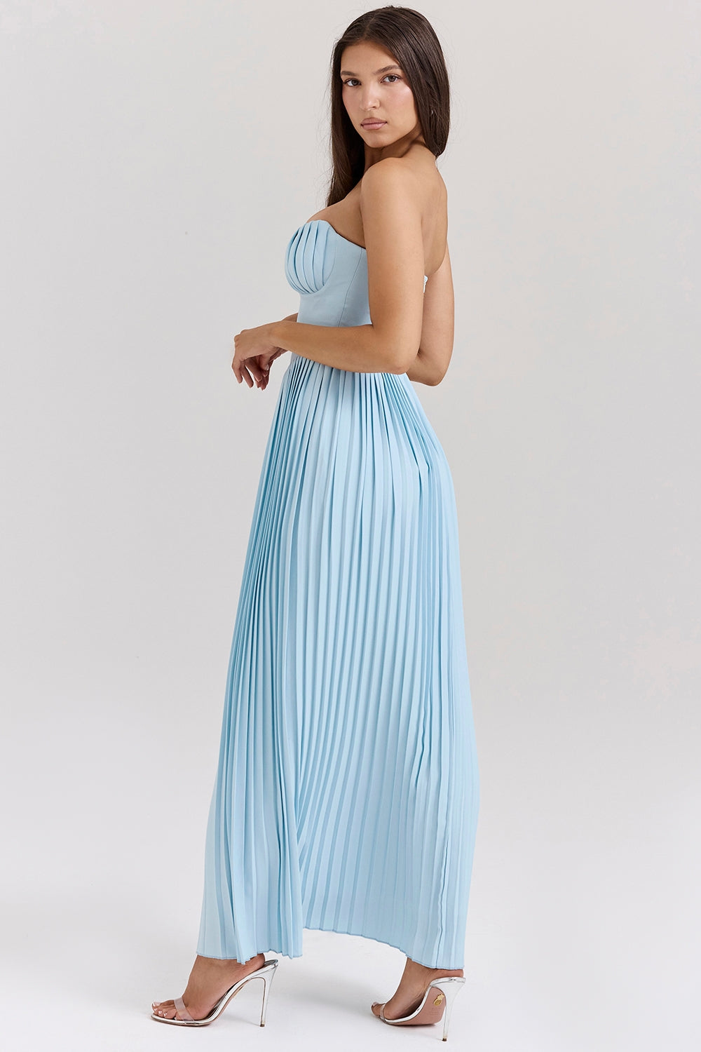 NEREA  VESTIDO ELEGANTE PALABRA HONOR
