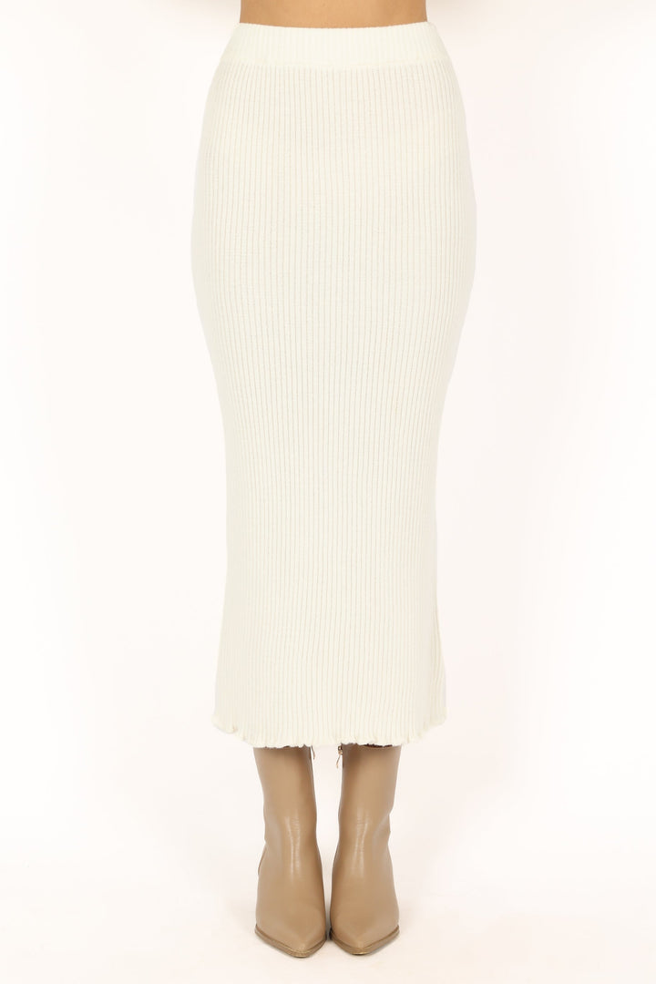 CONJUNTO ELEGANTE DE CUELLO ALTO CON FALDA LARGA PARA MUJER