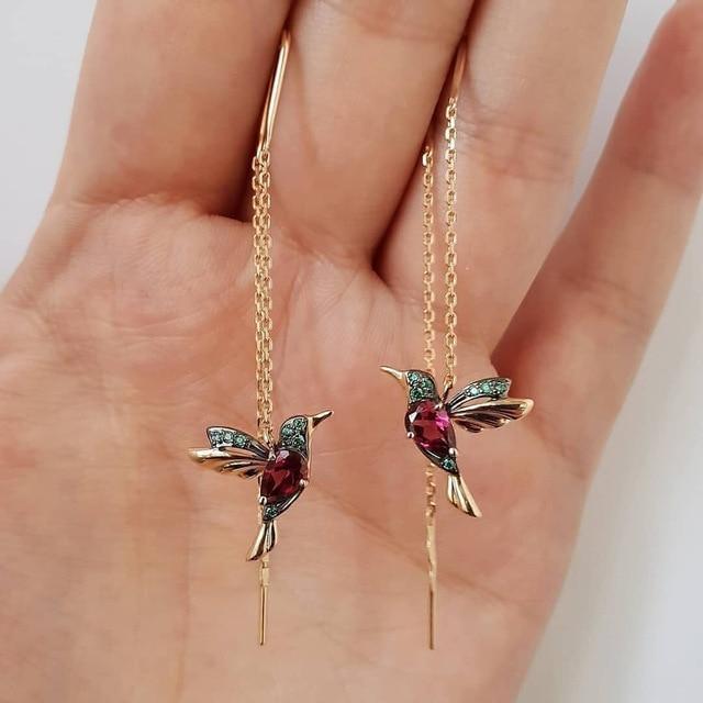 Ophira | Pendientes Colibrí